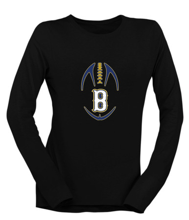 Birmingham Patriots Football #4 Women's Premium LS T-Shirt