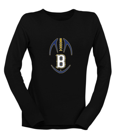 Birmingham Patriots Football #4 Women's LS T-Shirt