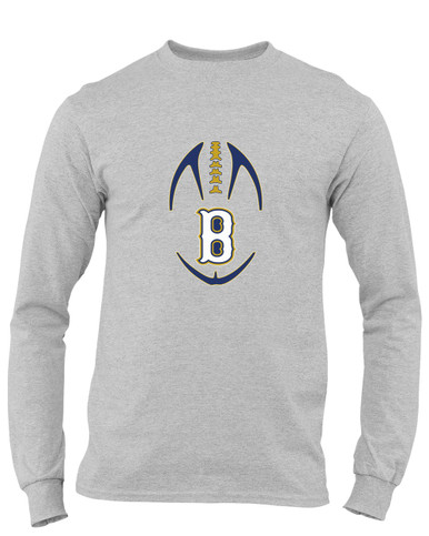 Birmingham Patriots Football #4 Men's LS T-Shirt