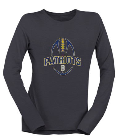 Birmingham Patriots Football #5 Women's Premium LS T-Shirt