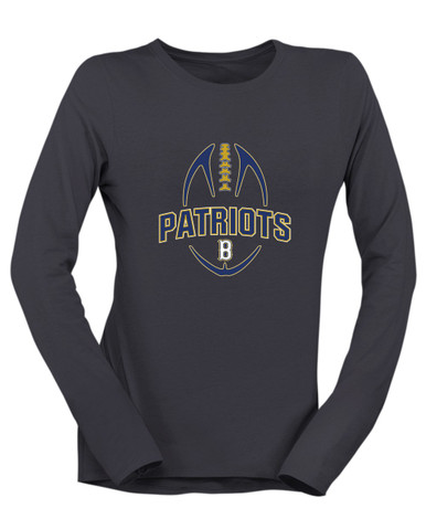 Birmingham Patriots Football #5 Women's LS T-Shirt