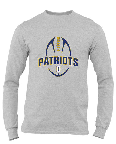 Birmingham Patriots Football #5 Men's Premium LS T-Shirt