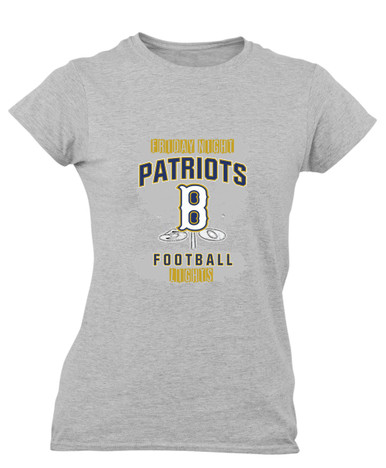 Birmingham Patriots Football #6 Women's Premium SS T-Shirt