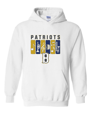 Birmingham Patriots Band # 2 Men's Hoodie