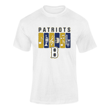 Birmingham Patriots Band # 2 Men's SS T-Shirt