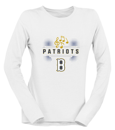 Birmingham Patriots Band # 3 Women's Premium LS T-Shirt