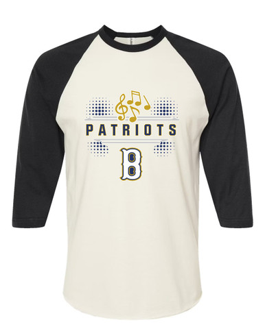 Birmingham Patriots Band # 3 Women's Baseball T-Shirt