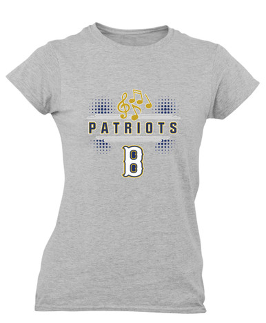 Birmingham Patriots Band # 3 Women's SS T-Shirt