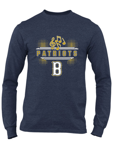 Birmingham Patriots Band # 3 Men's Premium LS T-Shirt