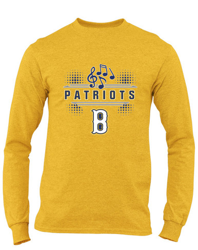 Birmingham Patriots Band # 3 Men's LS T-Shirt