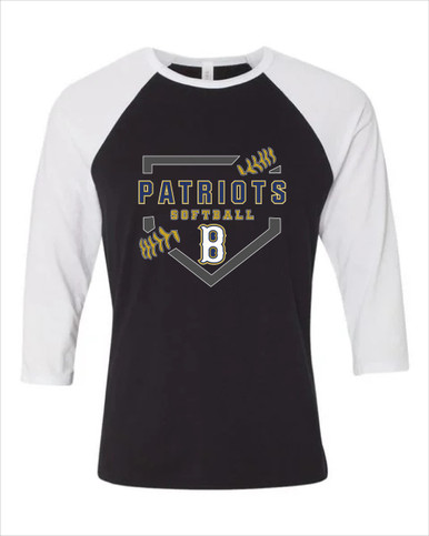 Birmingham Patriots Softball #2 Women's Baseball T-Shirt