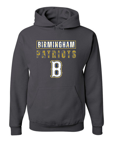 Birmingham Patriots Mascot #9 Men's Premium Hoodie