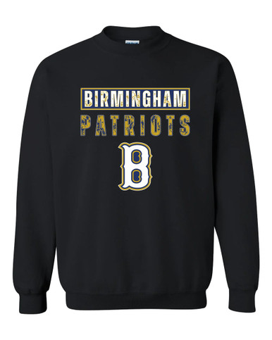 Birmingham Patriots Mascot #9 Men's Sweatshirt