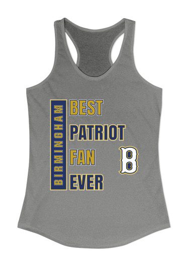 Birmingham Patriots Best Patriot Fan Women's Tank Top
