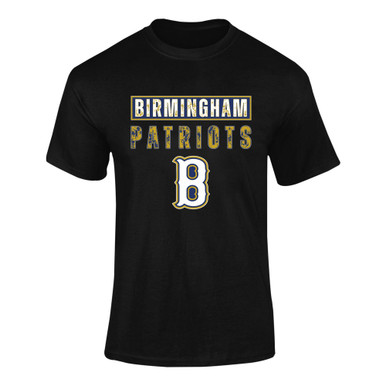 Birmingham Patriots Mascot #9 Men's SS T-Shirt