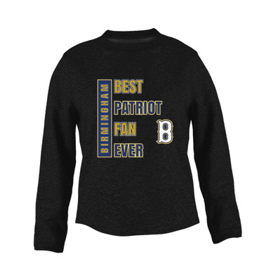 Birmingham Patriots Best Patriot Fan Women's Sweatshirt