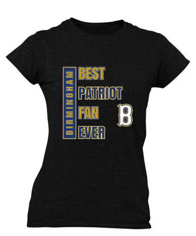 Birmingham Patriots Best Patriot Fan Women's Premium SS T-Shirt