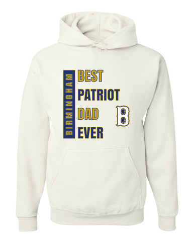 Birmingham Patriots Best Patriot Dad Men's Premium Hoodie