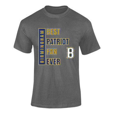 Birmingham Patriots Best Patriot Fan Men's SS T-Shirt