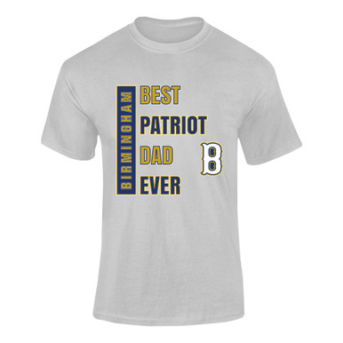 Birmingham Patriots Best Patriot Dad Men's SS T-Shirt