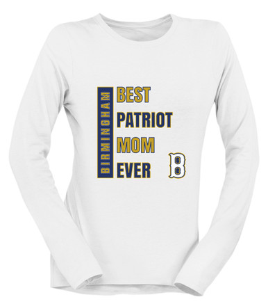Birmingham Patriots Best Patriot Mom Women's Premium LS T-Shirt