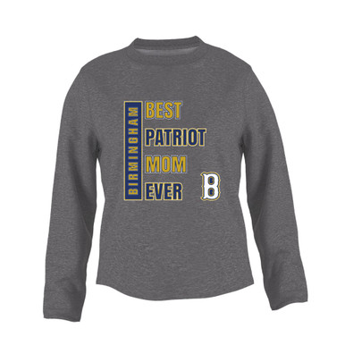 Birmingham Patriots Best Patriot Mom Women's Sweatshirt