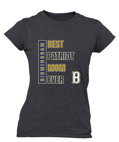 Birmingham Patriots Best Patriot Mom Women's SS T-Shirt