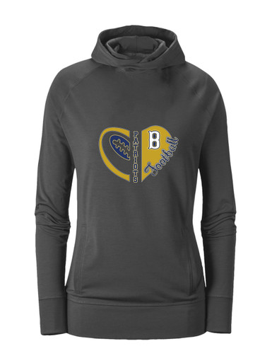 Birmingham Patriots Heart Football Women's Hoodie
