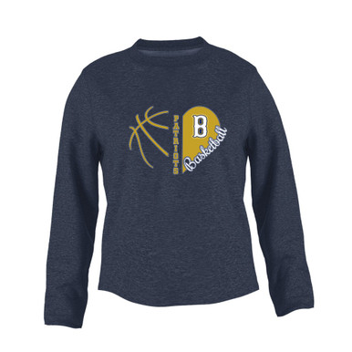 Birmingham Patriots Heart Basketball Women's Sweatshirt