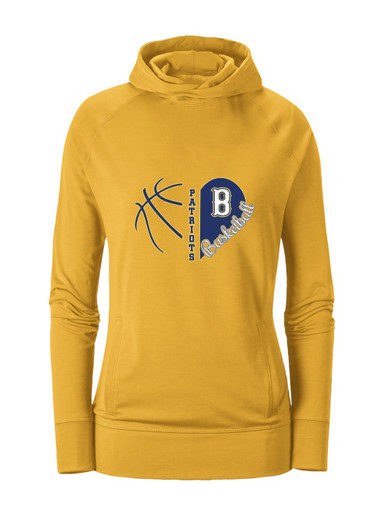 Birmingham Patriots Heart Basketball Women's Hoodie