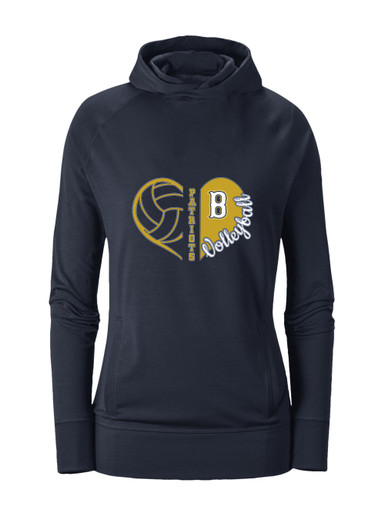 Birmingham Patriots Heart Volleyball Women's Hoodie