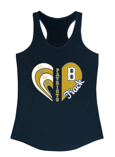 Birmingham Patriots Heart Track Women's Tank Top