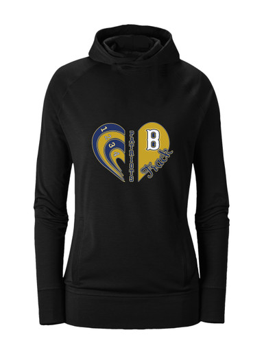 Birmingham Patriots Heart Track Women's Hoodie