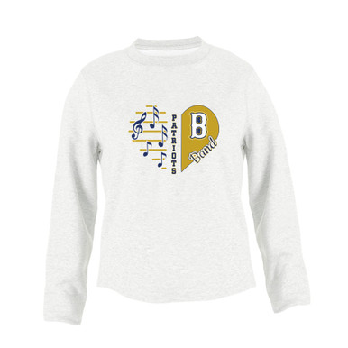Birmingham Patriots Heart Band Women's Sweatshirt
