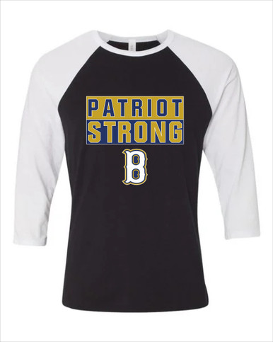 Birmingham Patriots Strong #1 Women's Baseball T-Shirt