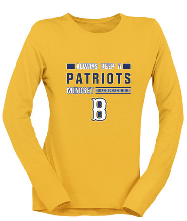 Birmingham Patriots Mindset Women's LS T-Shirt