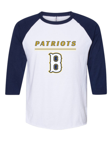 Birmingham Patriots Mascot #8 Women's Baseball T-Shirt