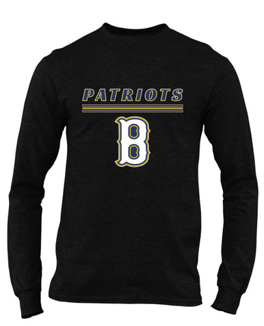 Birmingham Patriots Mascot #8 Men's Premium LS T-Shirt