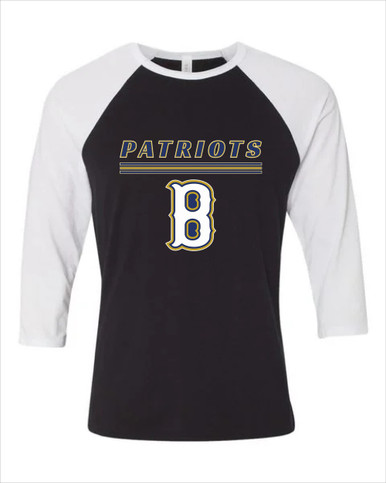 Birmingham Patriots Mascot #8 Men's Baseball T-Shirt