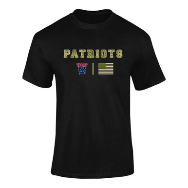 Penn Wood Patriots Camo Flag Men's Premium SS T-Shirt
