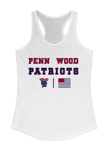 Penn Wood Patriots Spirit Flag Women's Tank Top