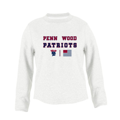 Penn Wood Patriots Spirit Flag Women's Sweatshirt
