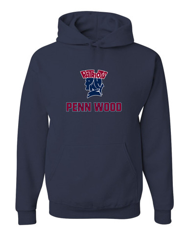 Penn Wood Patriots Mascot #2 Men's Premium Hoodie