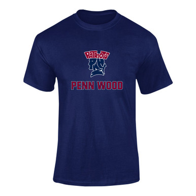 Penn Wood Patriots Mascot #2 Men's SS T-Shirt