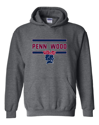 Penn Wood Patriots Mascot #4 Men's Hoodie
