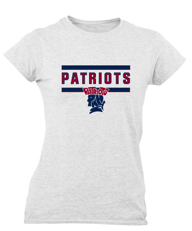 Penn Wood Patriots Mascot #5 Women's SS T-Shirt