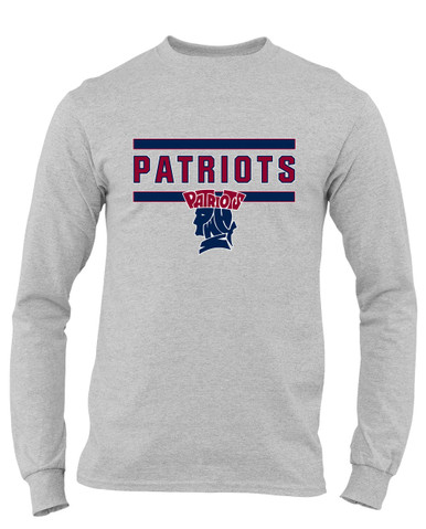 Penn Wood Patriots Mascot #5 Men's Premium LS T-Shirt