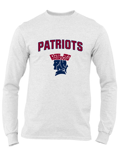 Penn Wood Patriots Mascot #6 Men's LS T-Shirt