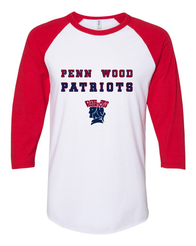 Penn Wood Patriots Spirit Women's Baseball T-Shirt