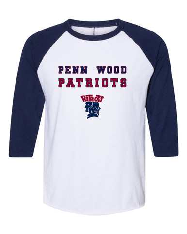 Penn Wood Patriots Spirit Men's Baseball T-Shirt